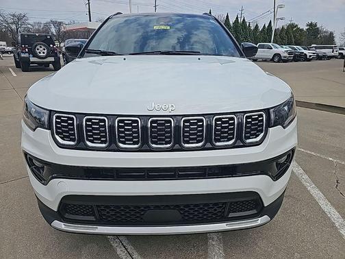 Bright White Clearcoat 2024 Jeep Compass Limited