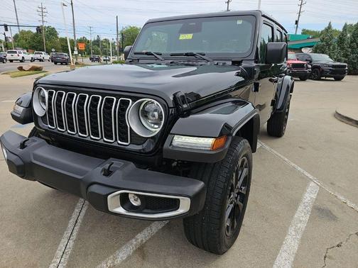 Black Clearcoat 2025 Jeep Wrangler 4xe Sahara