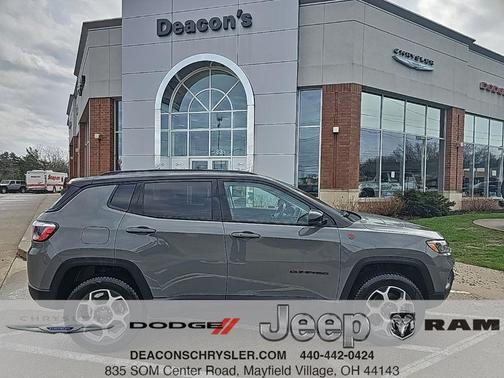 Sting Gray Clearcoat 2022 Jeep Compass Trailhawk