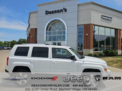 Bright White Clearcoat 2017 Jeep Patriot High Altitude