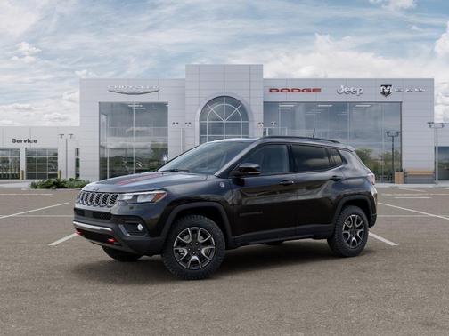 Diamond Black 2026 Jeep Compass Trailhawk