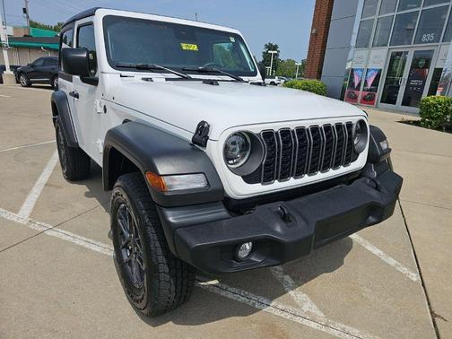 Bright White Clearcoat 2025 Jeep Wrangler Sport