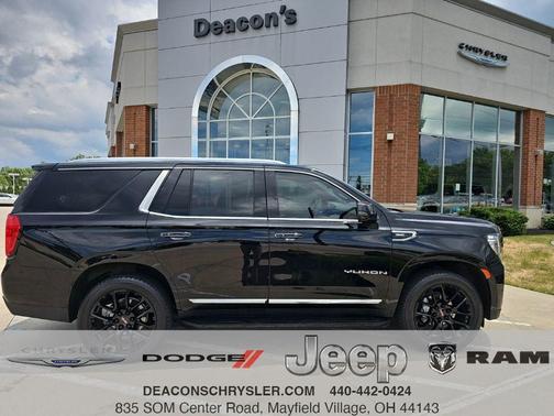 Onyx Black 2022 GMC Yukon SLT