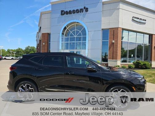 Black 2022 Chevrolet Blazer RS