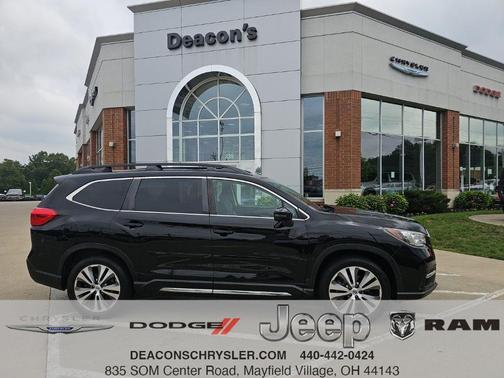 Crystal Black Silica 2019 Subaru Ascent Limited 7-Passenger