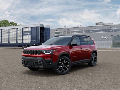 Red 2026 Jeep Cherokee Overland
