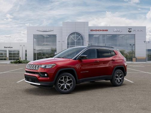 Red 2026 Jeep Compass Limited