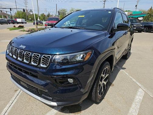 Fathom Blue Pearlcoat 2024 Jeep Compass Limited
