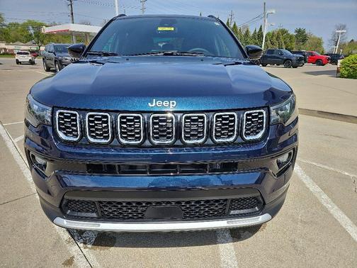Fathom Blue Pearlcoat 2024 Jeep Compass Limited