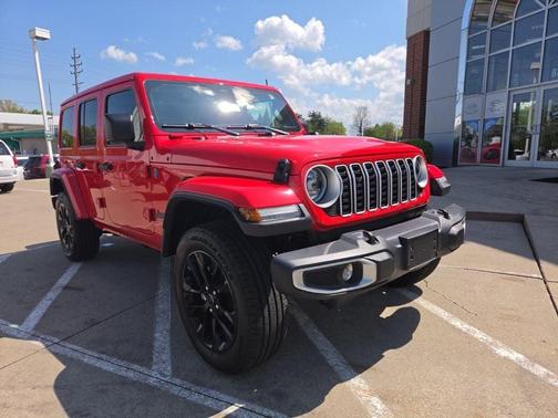 Firecracker Red Clearcoat 2025 Jeep Wrangler 4xe Sahara