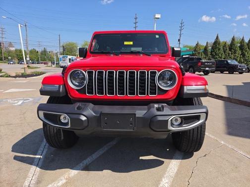 Firecracker Red Clearcoat 2025 Jeep Wrangler 4xe Sahara
