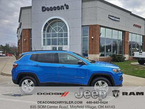 Laser Blue 2022 Jeep Compass Latitude