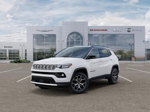 Bright White Clearcoat 2026 Jeep Compass Limited