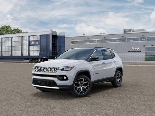 Bright White Clearcoat 2026 Jeep Compass Limited