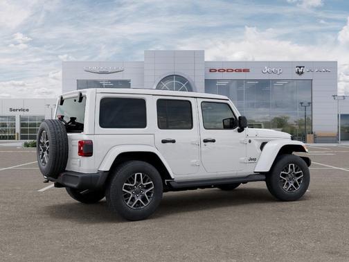 Bright White Clearcoat 2026 Jeep Wrangler Sahara