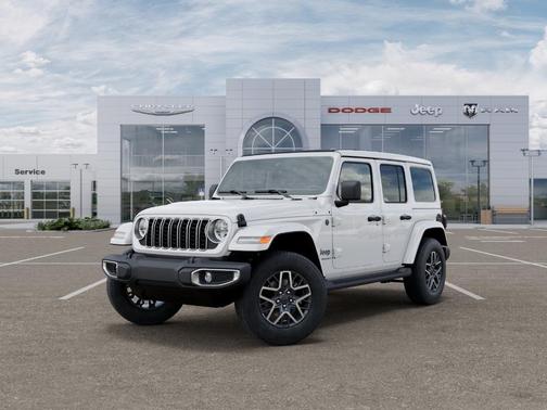Bright White Clearcoat 2026 Jeep Wrangler Sahara