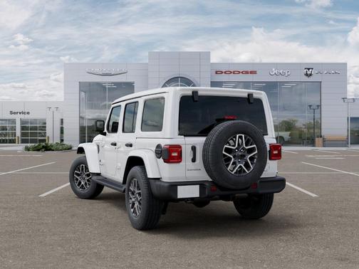 Bright White Clearcoat 2026 Jeep Wrangler Sahara