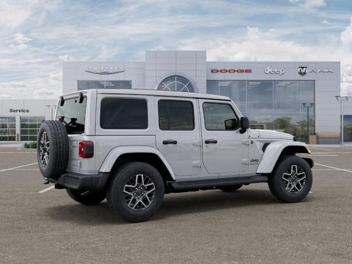 Bright White Clearcoat 2026 Jeep Wrangler Sahara