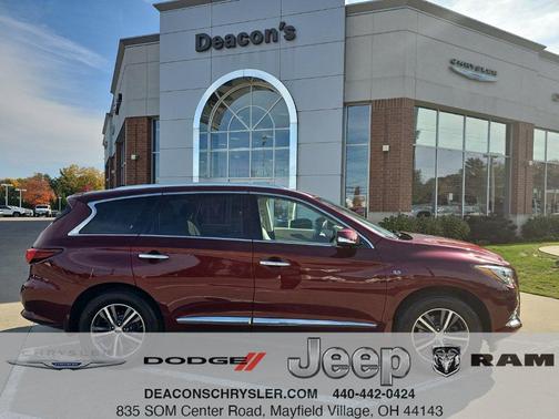 Deep Bordeaux 2019 INFINITI QX60 Luxe