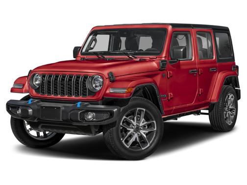 Firecracker Red Clearcoat 2025 Jeep Wrangler 4xe Sahara