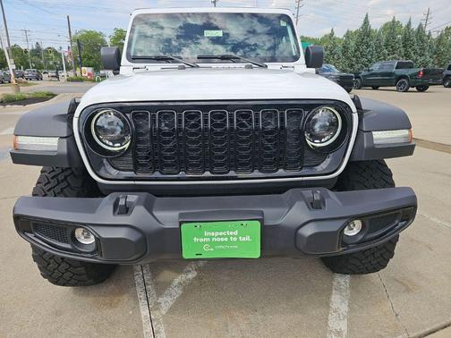Bright White Clearcoat 2025 Jeep Wrangler 4xe Sport