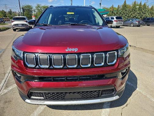 Velvet Red Pearlcoat 2022 Jeep Compass Limited