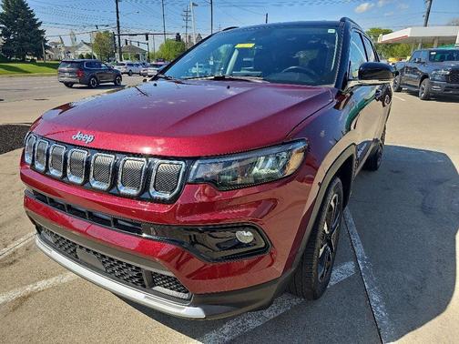 Velvet Red Pearlcoat 2022 Jeep Compass Limited