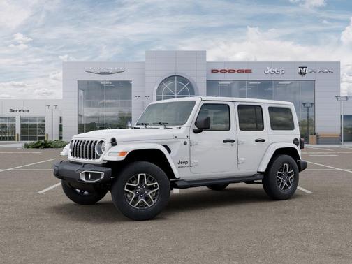 Bright White Clearcoat 2026 Jeep Wrangler Sahara