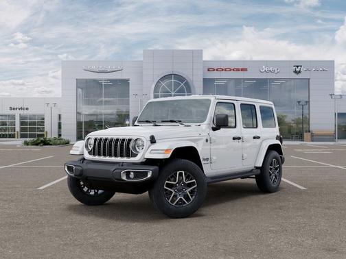 Bright White Clearcoat 2026 Jeep Wrangler Sahara