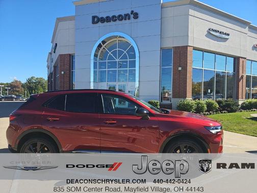 Cinnabar Metallic 2023 Buick Envision Preferred