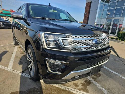 Black Metallic 2021 Ford Expedition Max Platinum