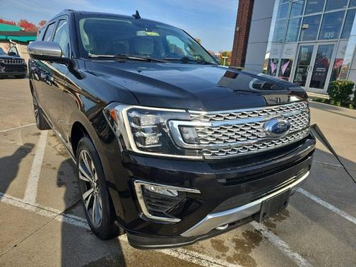 Black Metallic 2021 Ford Expedition Max Platinum
