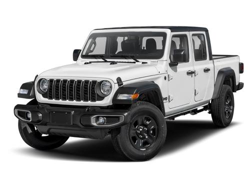 Bright White Clearcoat 2025 Jeep Gladiator Sport