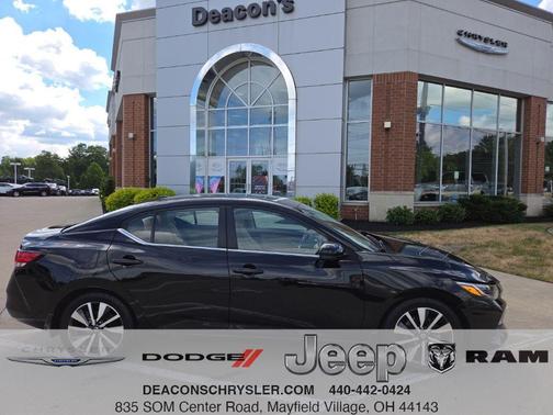 Black 2020 Nissan Sentra SV