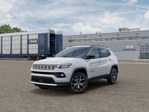 Bright White Clearcoat 2026 Jeep Compass Limited