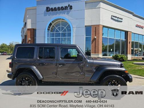 Granite Crystal Clearcoat Metallic 2025 Jeep Wrangler 4xe Sahara