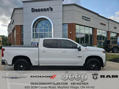 Summit White 2019 Chevrolet Silverado 1500 LT