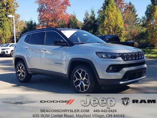Silver Zynith 2026 Jeep Compass Limited
