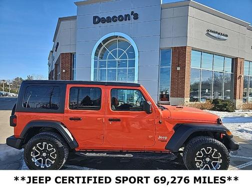 2018 Jeep Wrangler Unlimited Sport