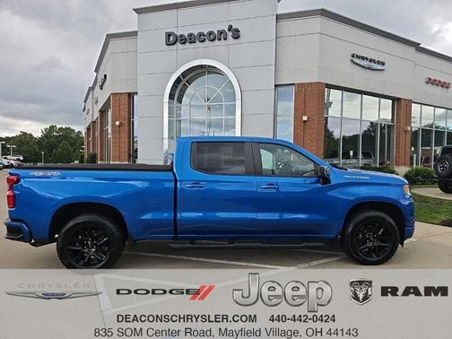 Glacier Blue Metallic 2023 Chevrolet Silverado 1500 RST