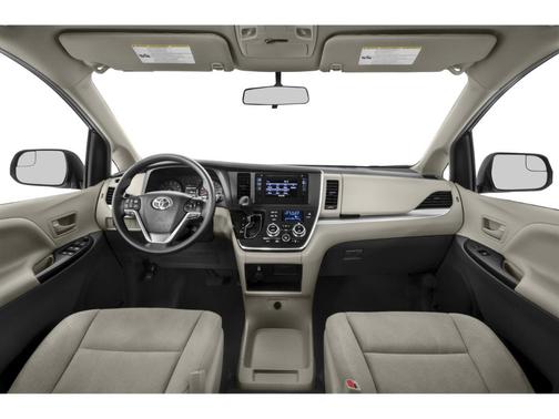 Super White 2015 Toyota Sienna L