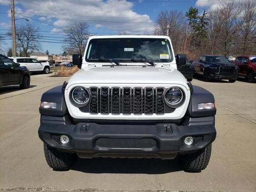 Bright White Clearcoat 2026 Jeep Wrangler Sport