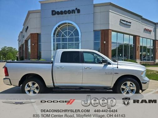 Bright Silver Clearcoat Metallic 2016 RAM 1500 Big Horn