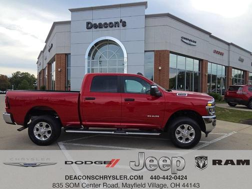 Molten Red Pearlcoat 2026 RAM 2500 Big Horn
