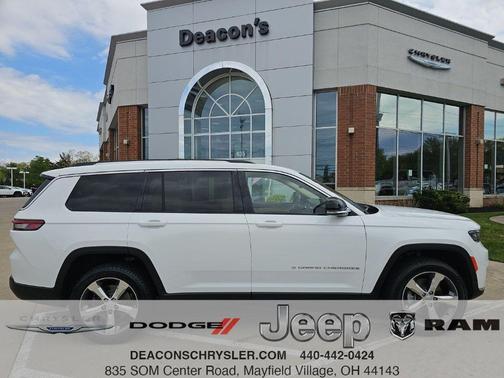 Bright White Clearcoat 2021 Jeep Grand Cherokee L Limited