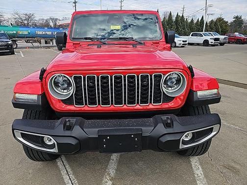 Firecracker Red Clearcoat 2025 Jeep Wrangler 4xe Sahara