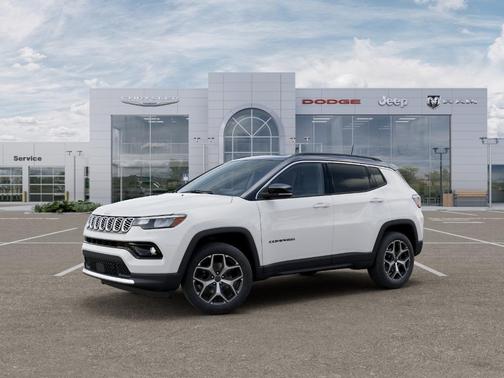 Bright White Clearcoat 2026 Jeep Compass Limited