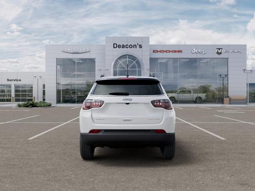 Bright White Clearcoat 2026 Jeep Compass Limited