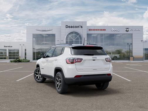 Bright White Clearcoat 2026 Jeep Compass Limited