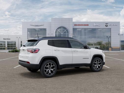 Bright White Clearcoat 2026 Jeep Compass Limited